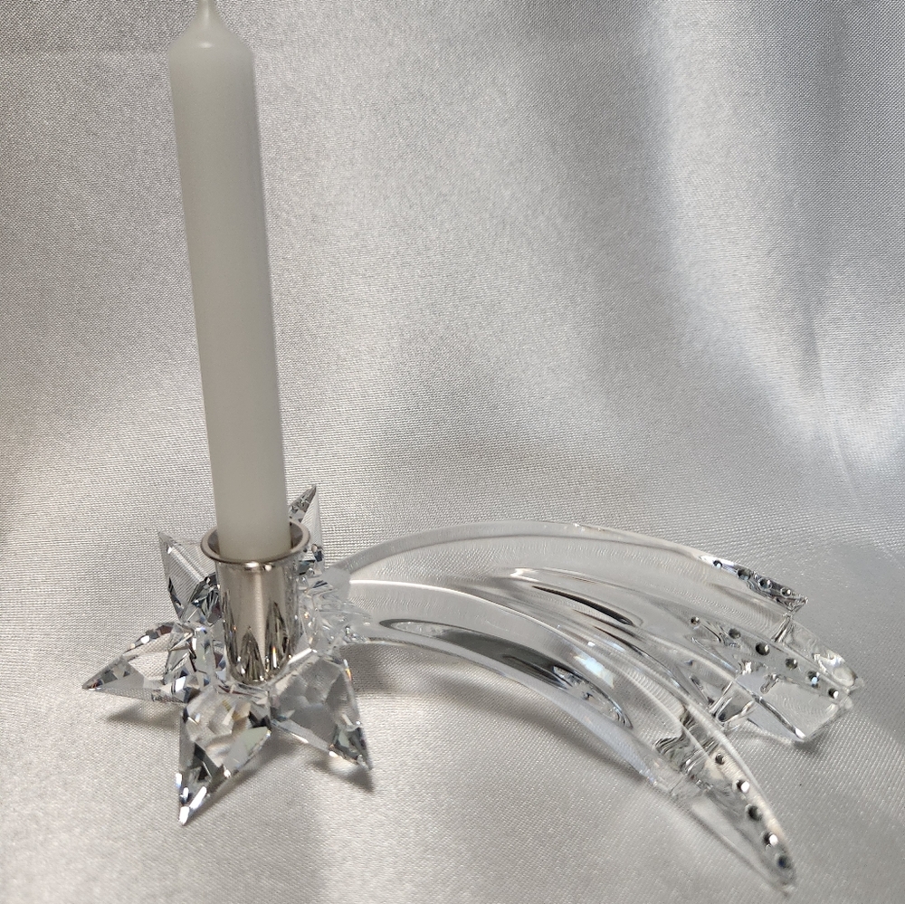 Swarovski Crystal Shooting Star Candle Holder